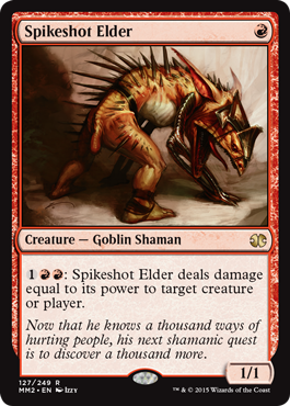 Spikeshot Elder (Modern Masters 2015) Light Play