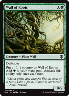 Wall of Roots (Iconic Masters) Near Mint Foil