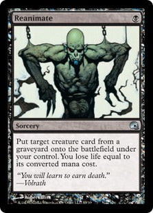 Reanimate (Premium Deck Series: Graveborn) Light Play Foil