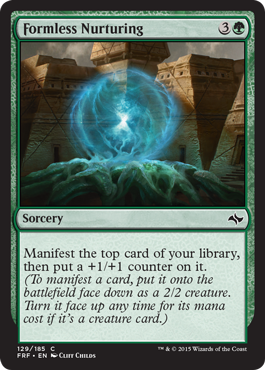 Formless Nurturing (Fate Reforged) Medium Play