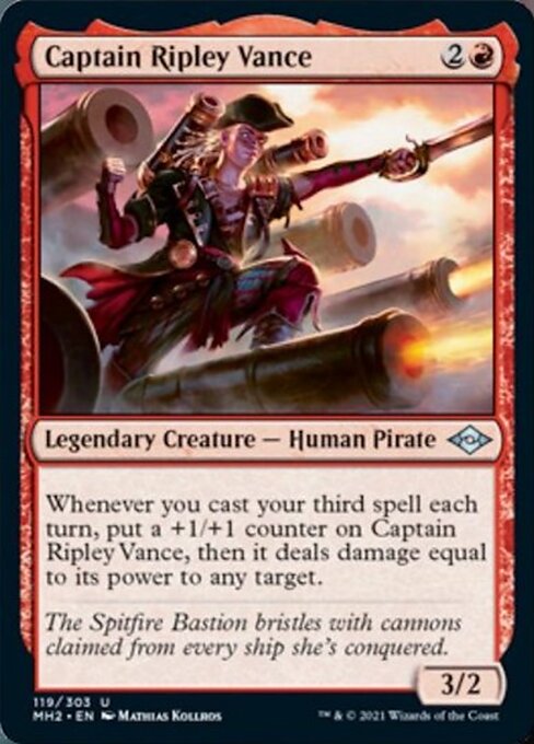 Captain Ripley Vance (Modern Horizons 2) Near Mint