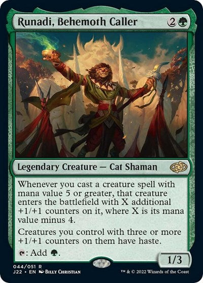 Runadi, Behemoth Caller (Jumpstart 2022) Near Mint