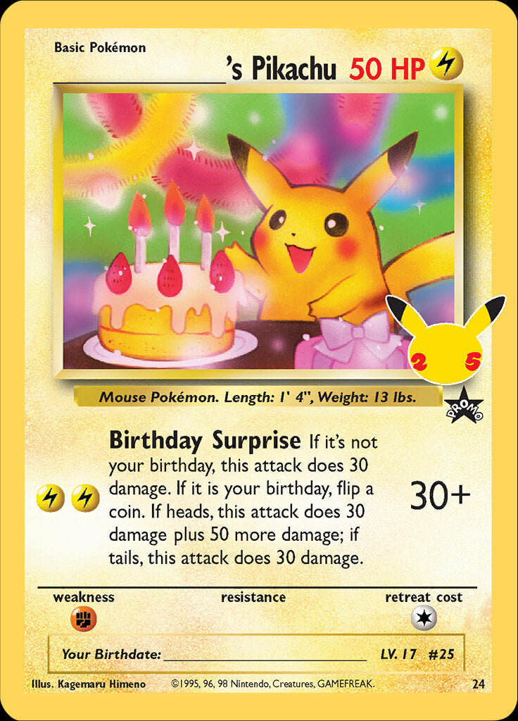 _____'s Pikachu (24) [SWSH: Celebrations Classic Collection]
