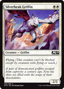 Silverbeak Griffin (Magic 2019 Core Set) Near Mint