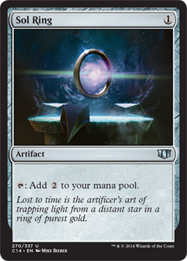 Sol Ring (Commander 2014 Edition) Medium Play