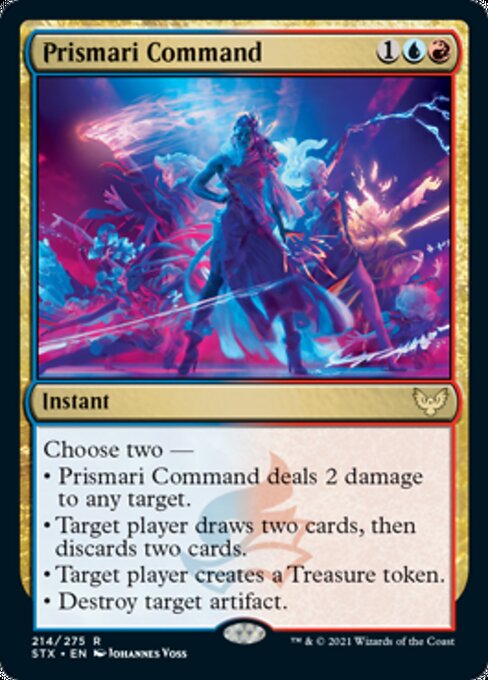 Prismari Command (Strixhaven) Near Mint Foil