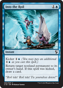Into the Roil (Commander 2018) Medium Play