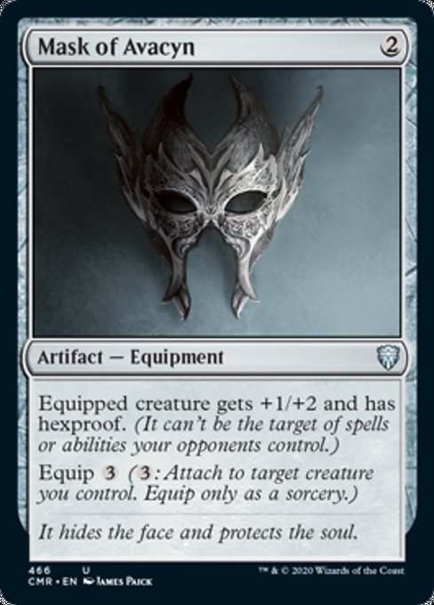 Mask of Avacyn (Commander 2020 Commander Legends) Near Mint