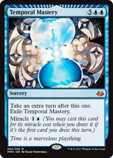 Temporal Mastery (Modern Masters 2017) Medium Play Foil