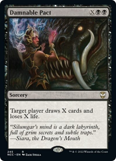 Damnable Pact (Commander: Streets of New Capenna) Near Mint