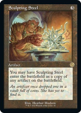 Sculpting Steel (The Brothers' War: Retro Frame Artifacts) Near Mint