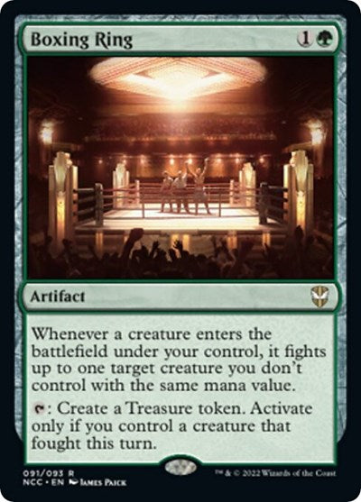 Boxing Ring (Commander: Streets of New Capenna) Near Mint