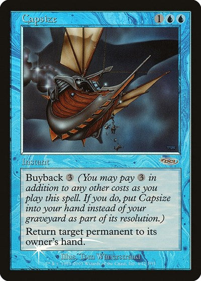 Capsize (Promos: FNM) Medium Play Foil