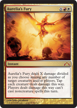 Aurelia's Fury (Gatecrash) Light Play