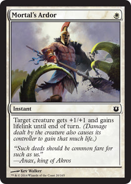 Mortal's Ardor (Born of the Gods) Near Mint