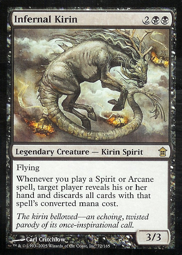 Infernal Kirin (Saviors of Kamigawa) Medium Play
