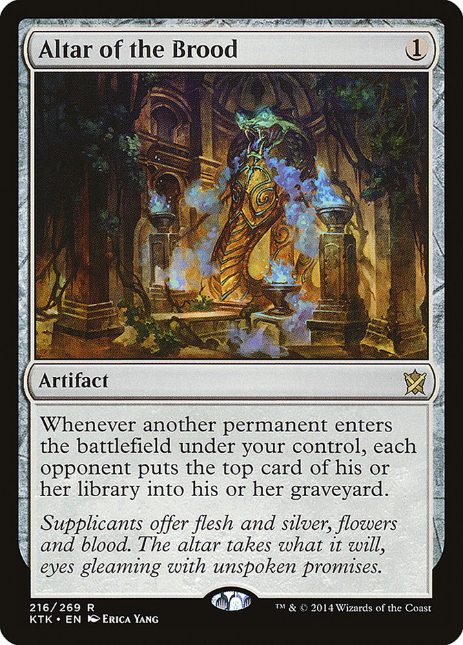 Altar of the Brood (Khans of Tarkir) Damaged / Poor