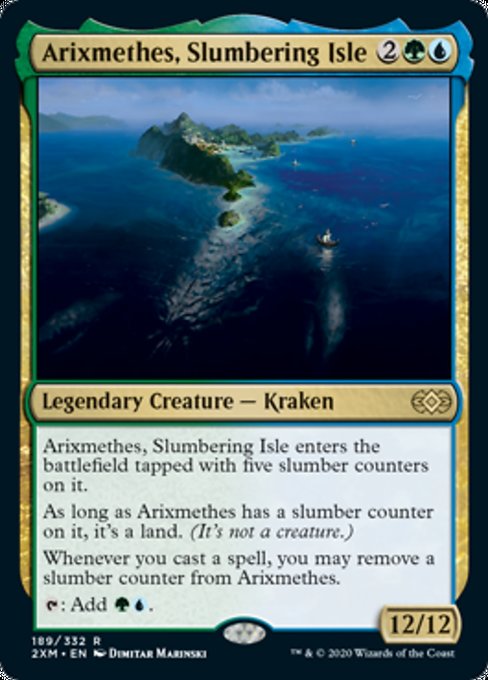 Arixmethes, Slumbering Isle (Double Masters) Near Mint