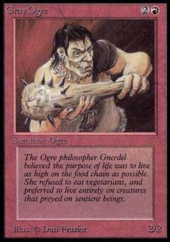Gray Ogre (Alpha) Medium Play