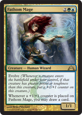Fathom Mage (Gatecrash) Medium Play Foil