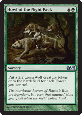 Howl of the Night Pack (Magic 2014 Core Set) Near Mint