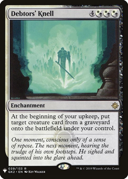 Debtors' Knell (Mystery Booster) Near Mint