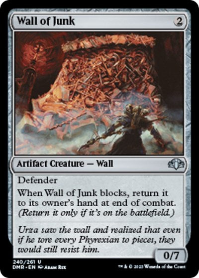 Wall of Junk (Dominaria Remastered) Near Mint