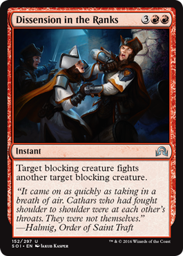 Dissension in the Ranks (Shadows Over Innistrad) Near Mint