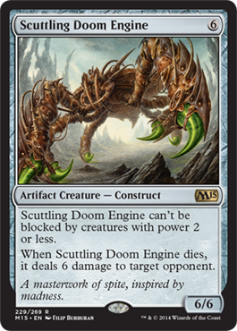 Scuttling Doom Engine (Magic 2015 Core Set) Medium Play