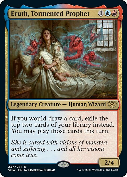 Eruth, Tormented Prophet (Innistrad: Crimson Vow) Near Mint