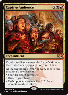 Captive Audience (Ravnica Allegiance) Near Mint