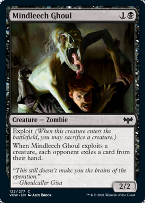 Mindleech Ghoul (Innistrad: Crimson Vow) Near Mint