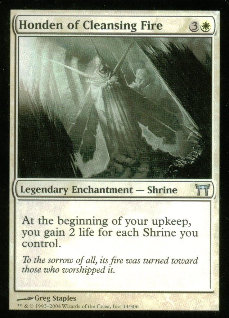 Honden of Cleansing Fire (Champions of Kamigawa) Near Mint