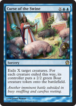 Curse of the Swine (Theros) Light Play