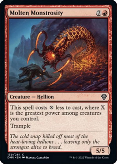 Molten Monstrosity (Dominaria United) Near Mint