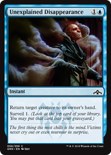 Unexplained Disappearance (Guilds of Ravnica) Near Mint