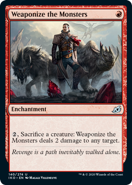 Weaponize the Monsters (Ikoria: Lair of Behemoths) Near Mint