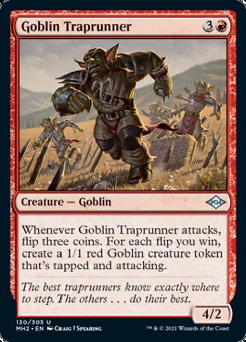 Goblin Traprunner (Modern Horizons 2) Near Mint Foil