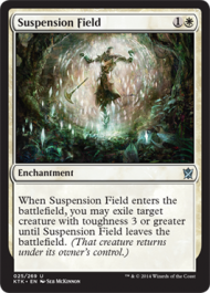 Suspension Field (Khans of Tarkir) Medium Play