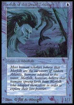 Merfolk of the Pearl Trident (Alpha) Medium Play