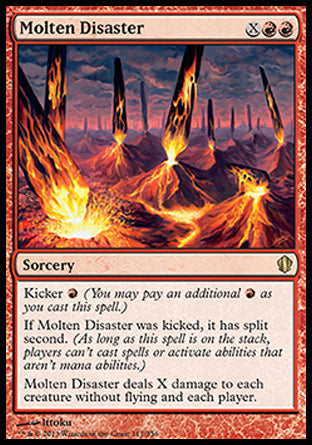 Molten Disaster (Commander 2013 Edition) Light Play