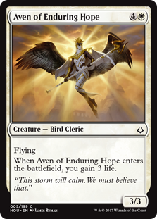 Aven of Enduring Hope (Hour of Devastation) Near Mint