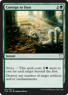 Consign to Dust (Commander 2018) Medium Play