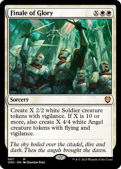 Finale of Glory (Commander: Phyrexia: All Will Be One) Near Mint