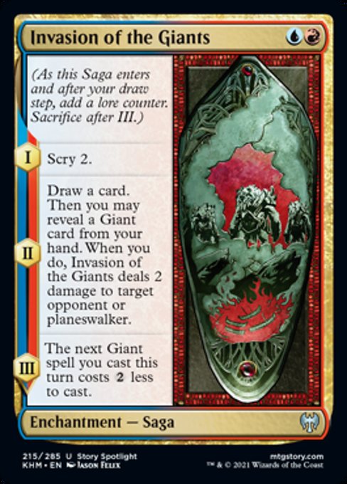 Invasion of the Giants (Kaldheim) Near Mint Foil