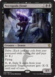 Necropolis Fiend (Khans of Tarkir) Near Mint
