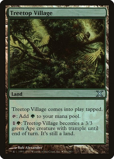 Treetop Village (Promos: WPN and Gateway) Medium Play Foil