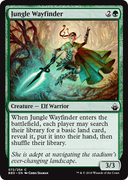 Jungle Wayfinder (Battlebond) Medium Play