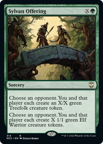 Sylvan Offering (Commander: Streets of New Capenna) Near Mint