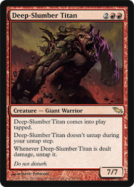 Deep-Slumber Titan (Shadowmoor) Light Play